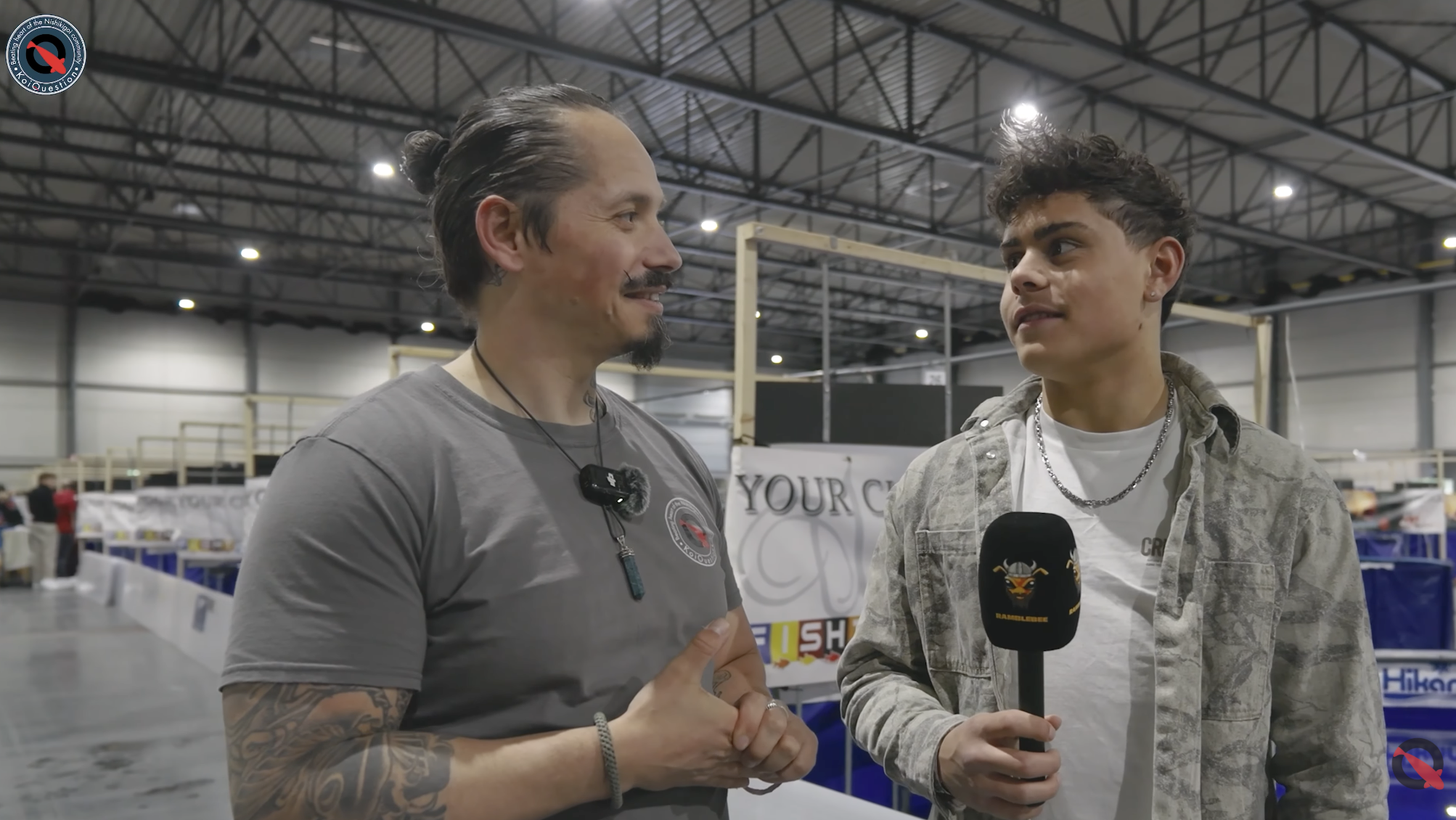 Vader en zoon blikken terug op de Belgian Koi Show 2026